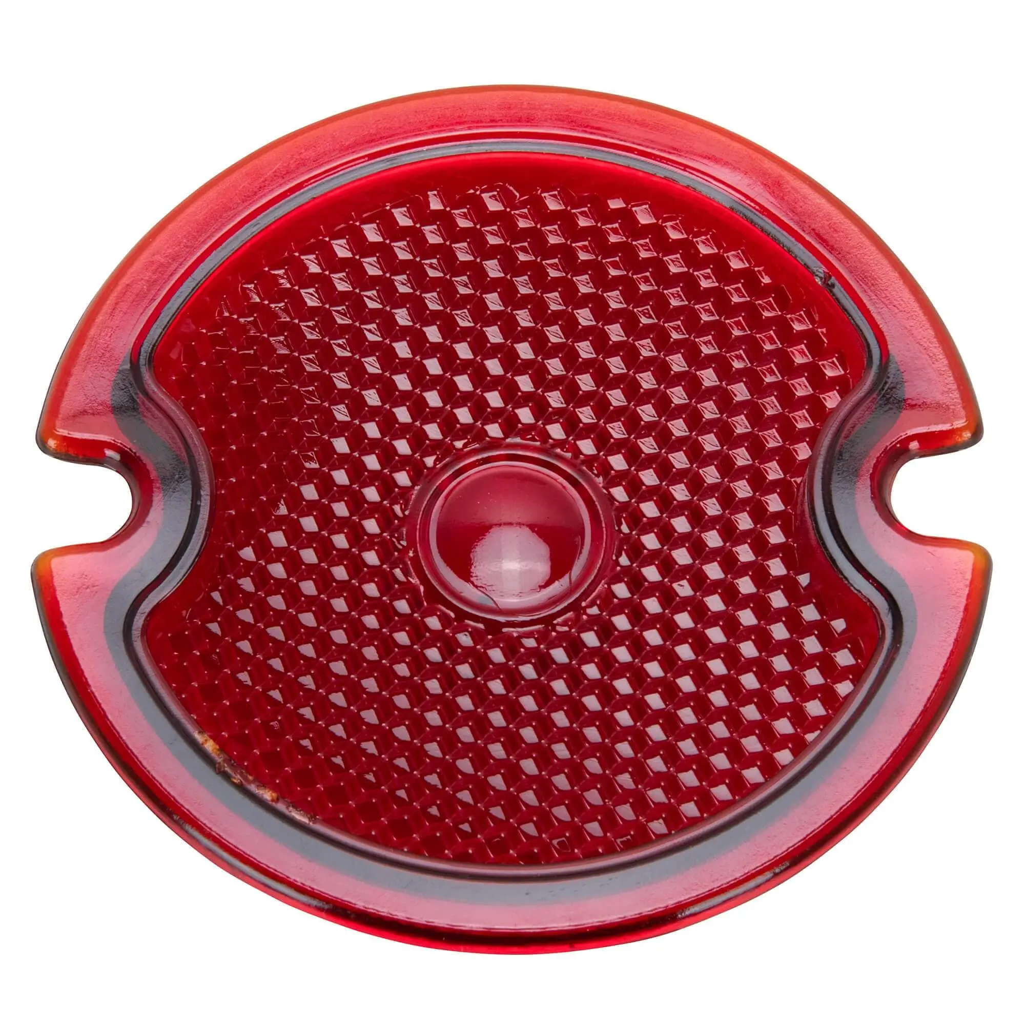 No School Choppers 1933 - 1936 Ford Duolamp Tail Light Replacement Glass Lens - Red - Image 5
