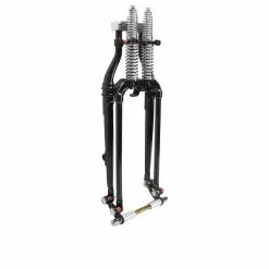 Mid-USA Hardbody Antique Style Springer Front End - Standard Length - Black