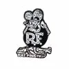Mooneyes Rat Fink Lapel Pin - Black