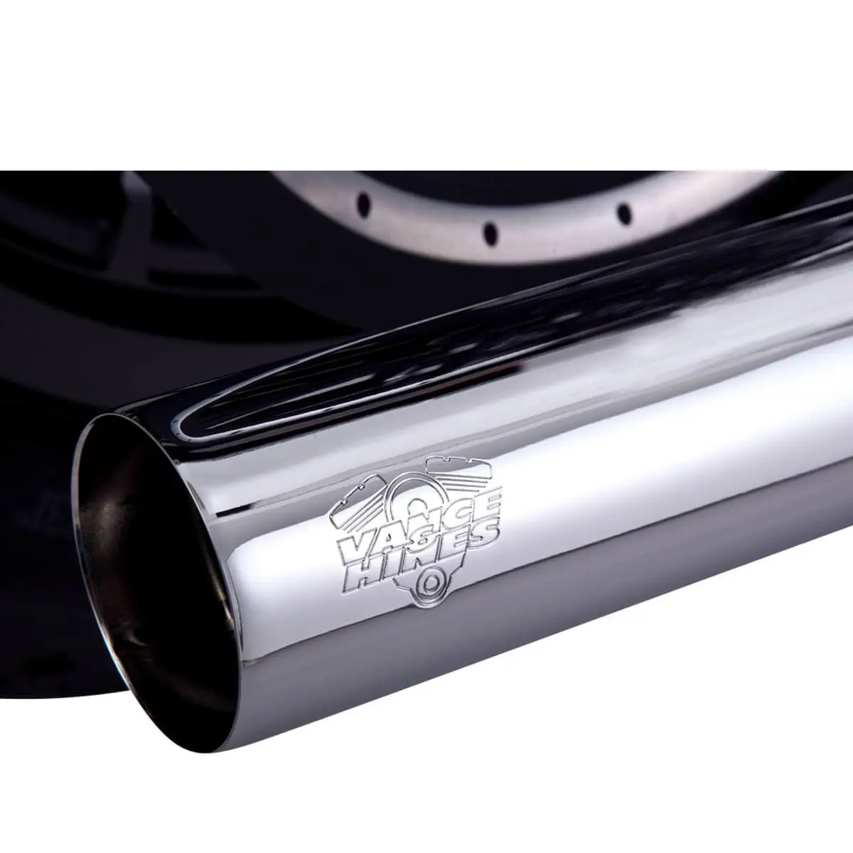Vance & Hines Straightshots HS Slip-On Mufflers - Chrome - 2014-Up Harley-Davidson Sportster XL - Image 3