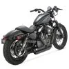 Vance & Hines Shortshots Staggered Exhaust System - Black - 2004-2013 Harley-Davidson Sportster XL