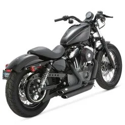 Vance & Hines Shortshots Staggered Exhaust System - Black - 2004-2013 Harley-Davidson Sportster XL
