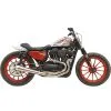 Bassani Xhaust Road Rage 3 High Output 2 Into 1 Exhaust System - Stainless - 2004-Up Harley-Davidson Sportster XL