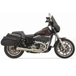 Bassani Xhaust Heat Shields For Road Rage III 2 Into 1 Exhaust System - 1991 - 2017 Harley-Davidson Dynas