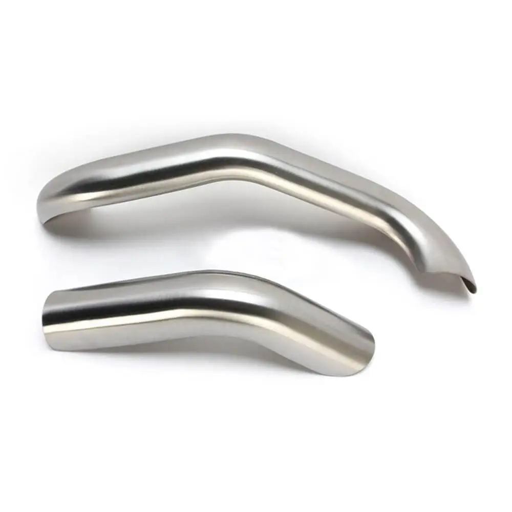 Bassani Xhaust Heat Shields For Road Rage III 2 Into 1 Exhaust System - 1991 - 2017 Harley-Davidson Dynas - Image 3