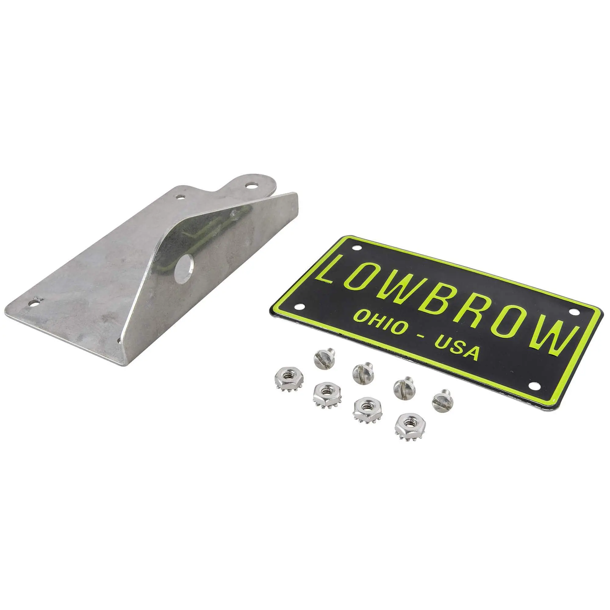Lowbrow Customs Bicycle / Mini Bike Axle Mount Vertical License Plate Bracket - Image 15