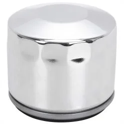 Cycle Standard Oil Filter For Harley-Davidson Sportster And Big Twin Models - Chrome - OEM# 63782-80