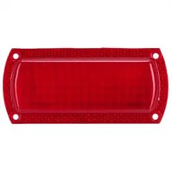 Cycle Standard Box Tail Light Replacement Lens - Red