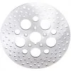 Cycle Standard Drilled Stainless Steel Brake Rotor - 11.5 Inches - Replaces Harley-Davidson OEM# 44136-84A, 44136-92