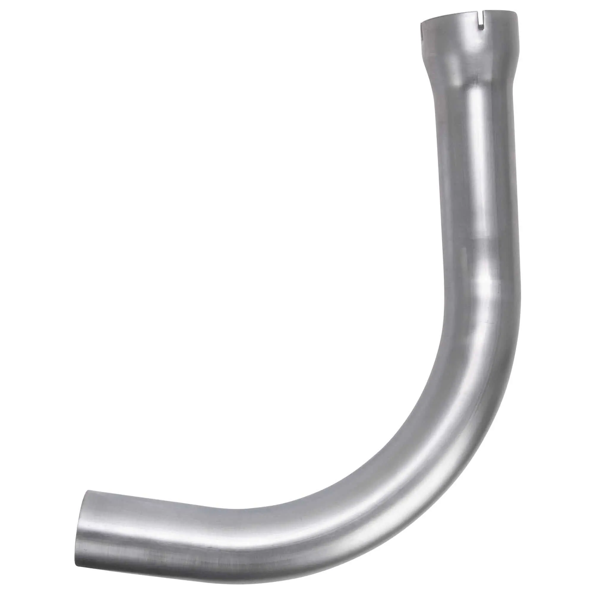 Gasbox Front Exhaust Pipe 1948-1965 Harley-Davidson Panhead - Bare Steel - OEM# 65440-48