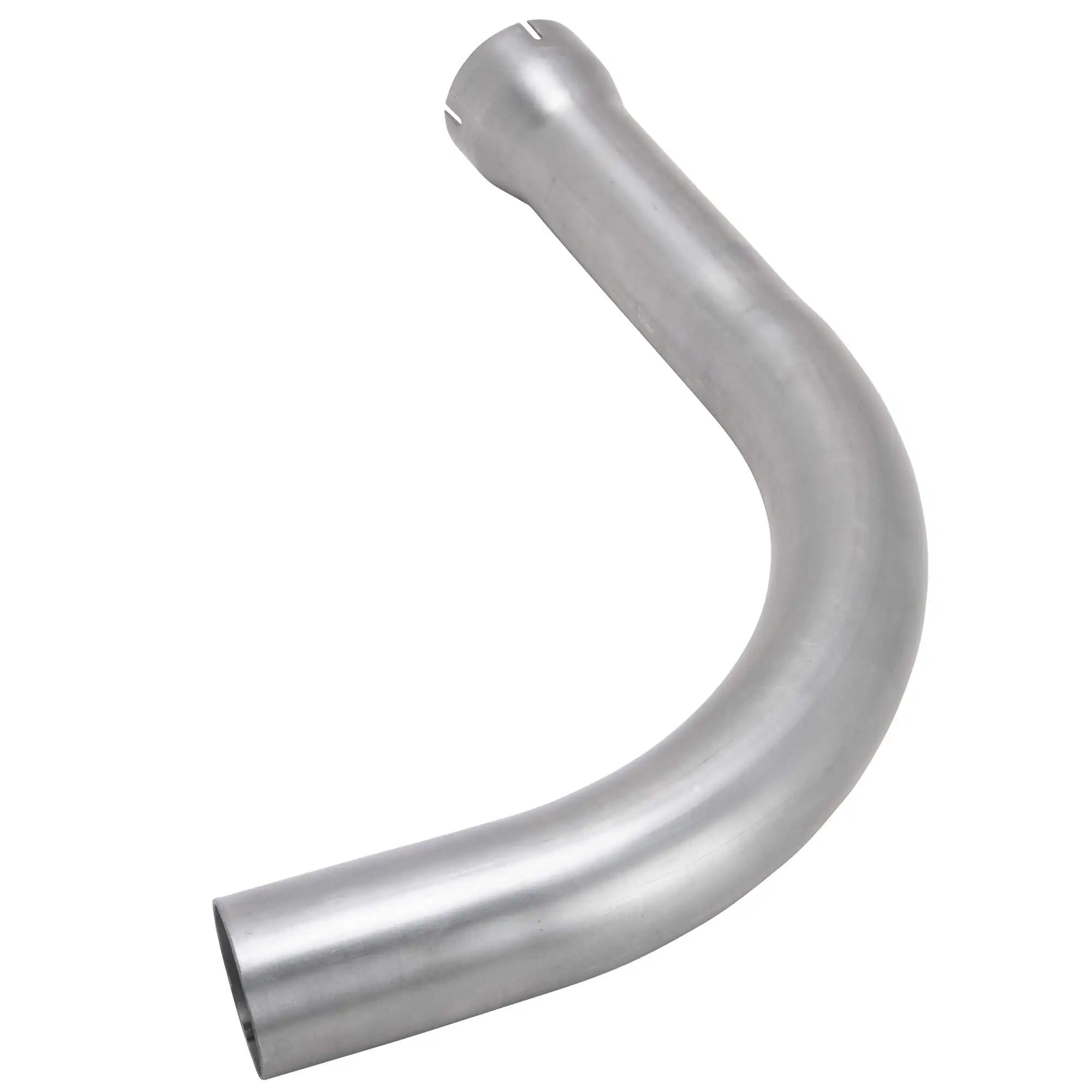 Gasbox Front Exhaust Pipe 1948-1965 Harley-Davidson Panhead - Bare Steel - OEM# 65440-48 - Image 2