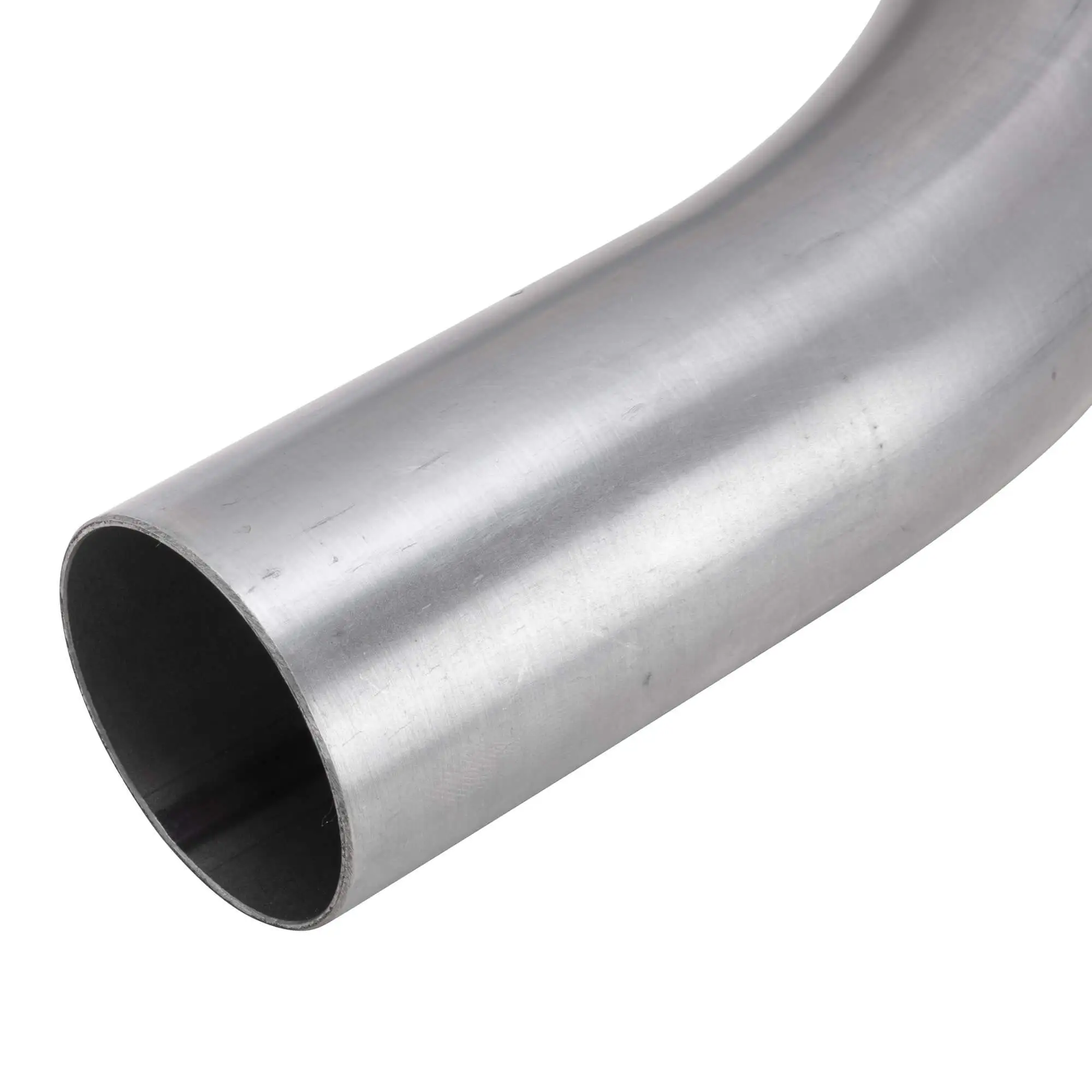 Gasbox Front Exhaust Pipe 1948-1965 Harley-Davidson Panhead - Bare Steel - OEM# 65440-48 - Image 3