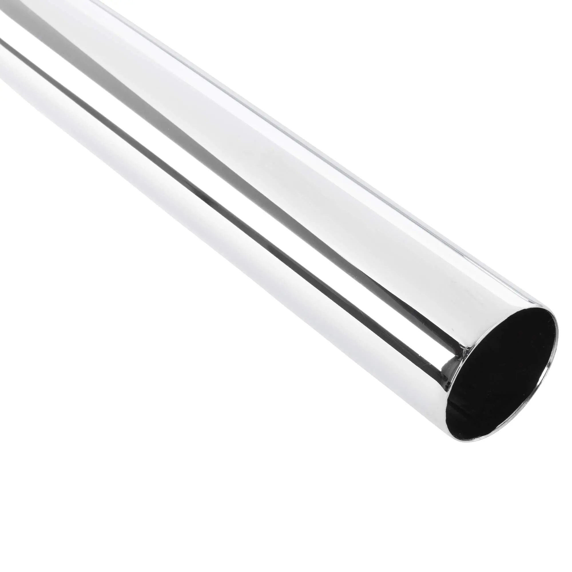 Gasbox Upswept Exhaust Pipe Set 1948-1957 Harley-Davidson Rigid Panhead - Chrome - Image 3