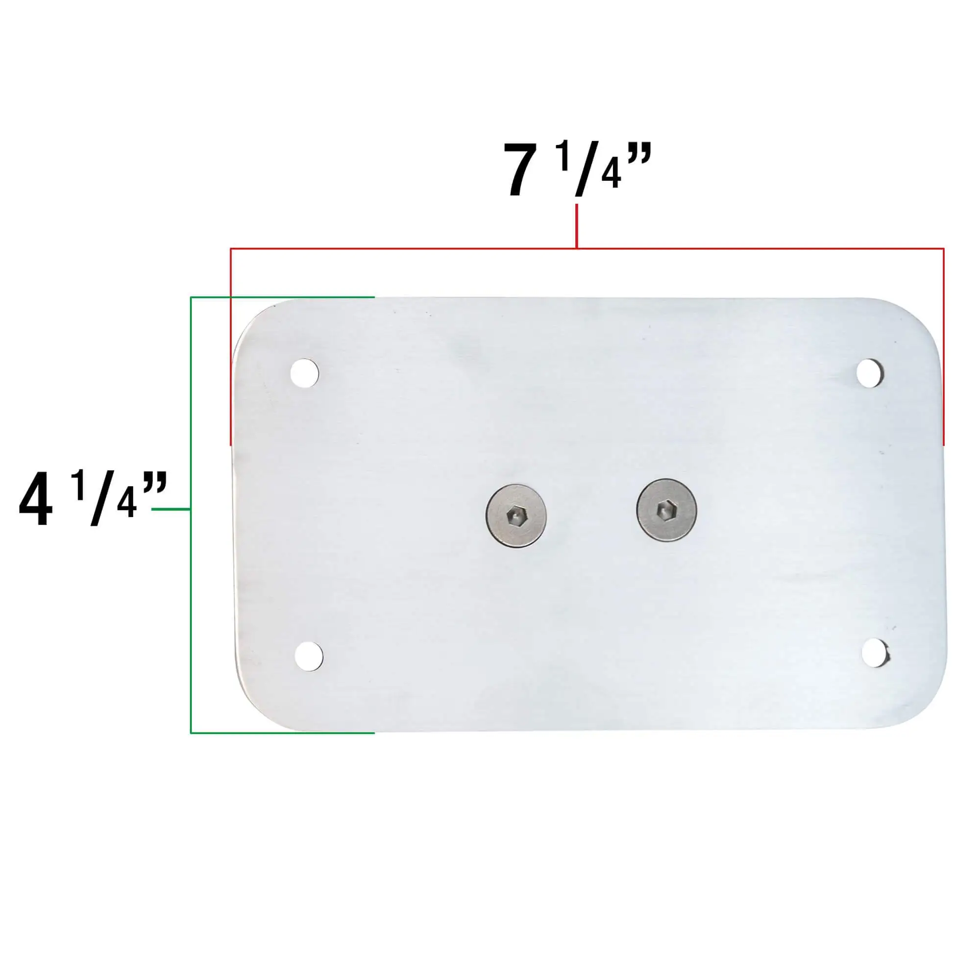 Gasbox Peg Mount License Plate Bracket - 1984-2017 Harley-Davidson Softail - Vertical Or Horizontal - Image 6