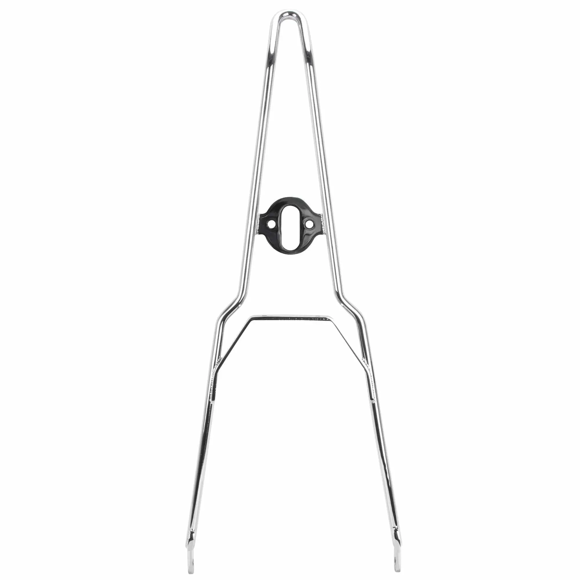 Gasbox Chrome Kick Back Sissy Bar - Flat Fender - Model A Tail Light