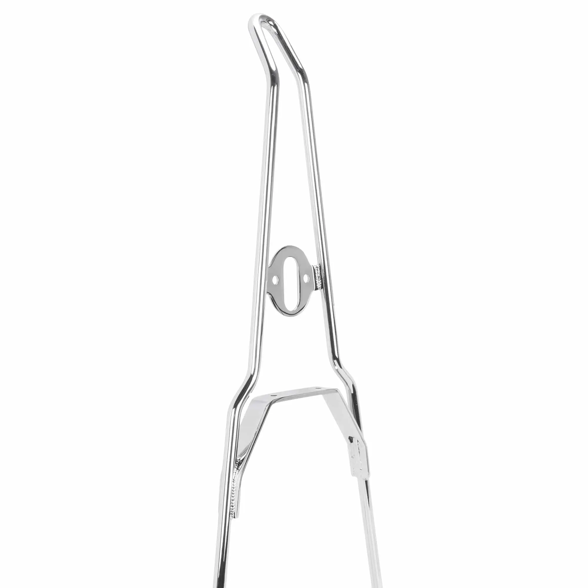 Gasbox Chrome Kick Back Sissy Bar - Flat Fender - Model A Tail Light - Image 5