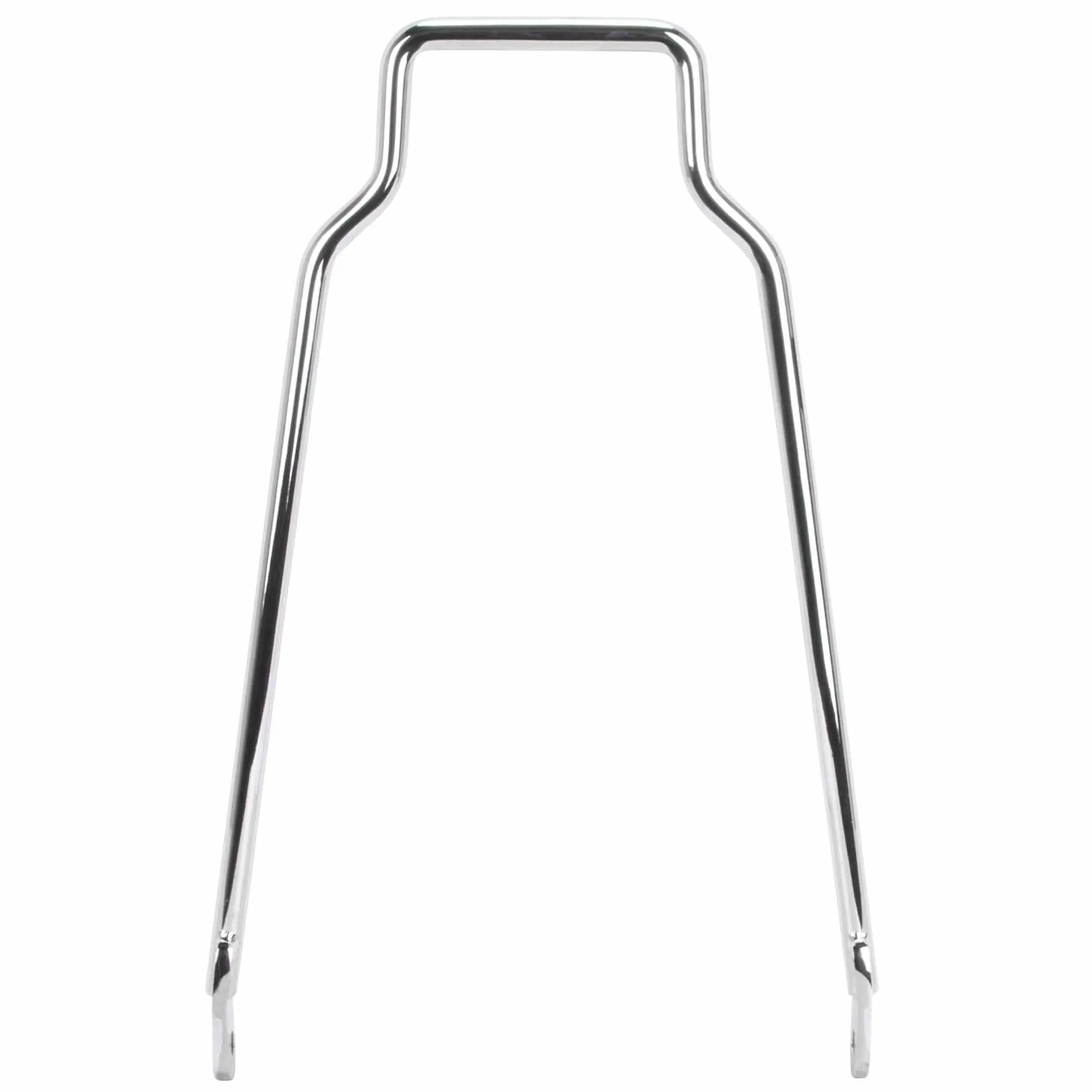 Gasbox Chrome Shorty Grab Bar - Round Fender