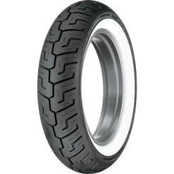 Dunlop Tires D401 Harley-Davidson 150/80B16 Whitewall Rear Motorcycle Tire