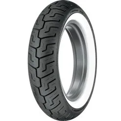 Dunlop Tires D401 Harley-Davidson 160/70B17 Wide Whitewall Rear Motorcycle Tire