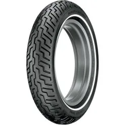 Dunlop Tires D402 Harley-Davidson MT90-16 Small Whitewall Front Motorcycle Tire