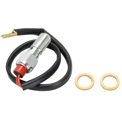 Goodridge Brake Light Switch Banjo Bolt 7/16-24 Inch Thread - Chrome