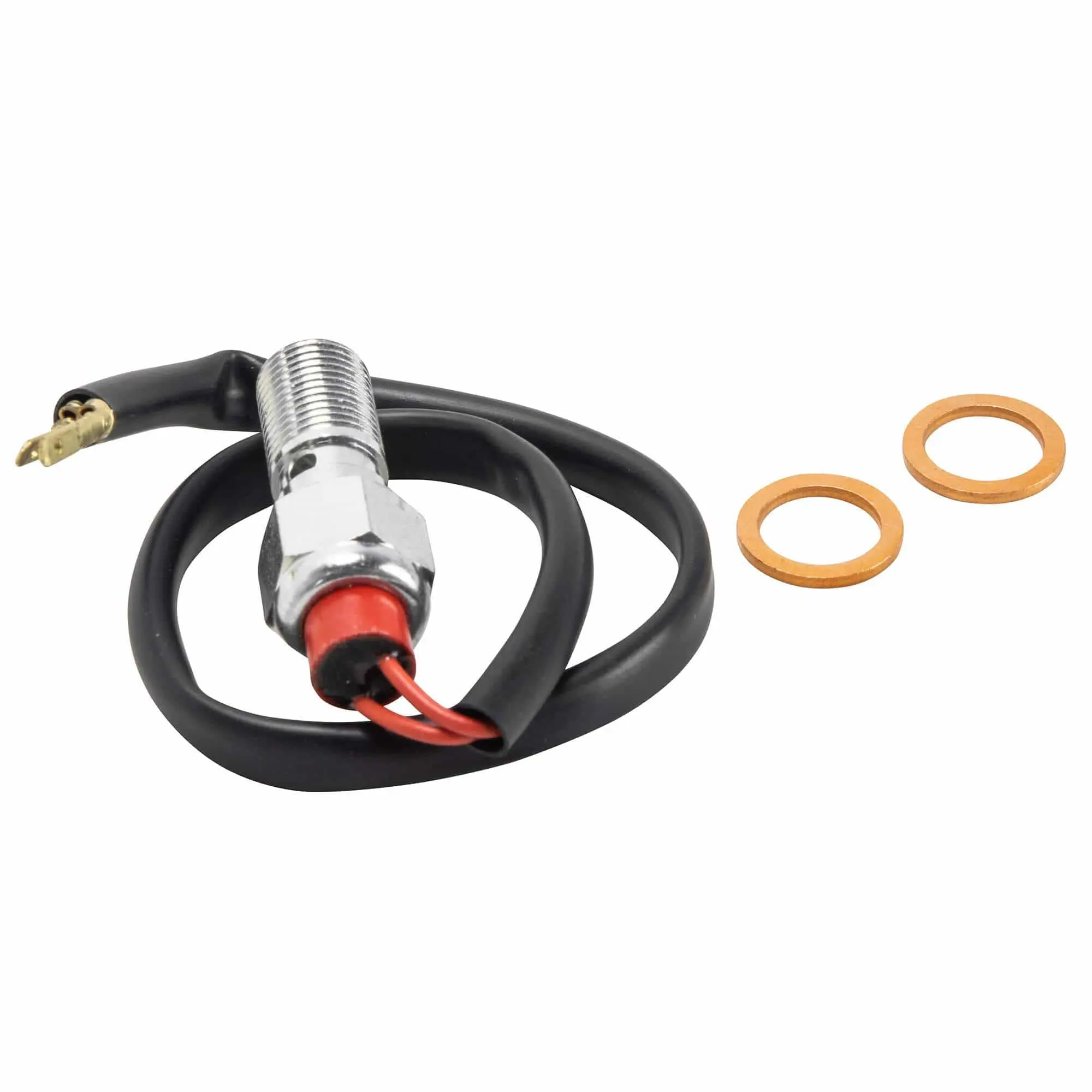 Goodridge Brake Light Switch Banjo Bolt 7/16-24 Inch Thread - Chrome - Image 2