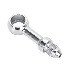 Goodridge Straight 7/16 Inch Banjo Fitting - Chrome
