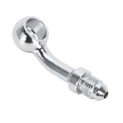 Goodridge 35 Degree 7/16 Inch Banjo Fitting - Chrome
