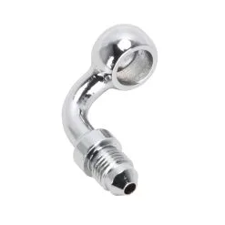 Goodridge 90 Degree 3/8 Inch/10mm Banjo Fitting - Chrome