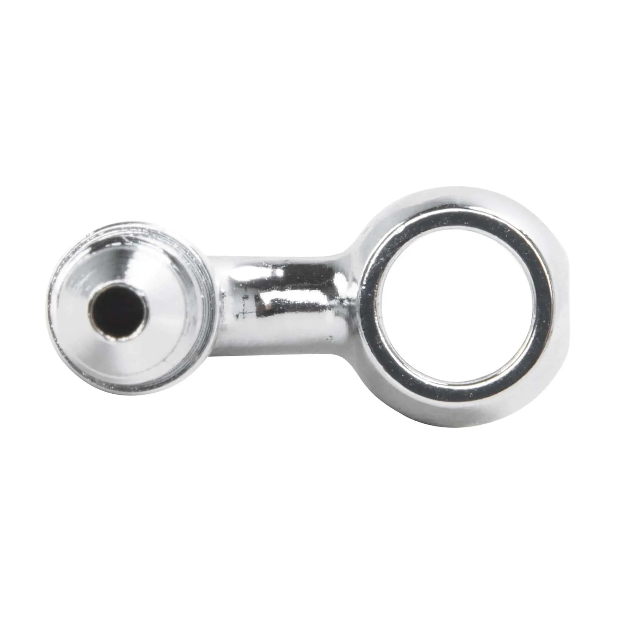 Goodridge 90 Degree 3/8 Inch/10mm Banjo Fitting - Chrome - Image 3