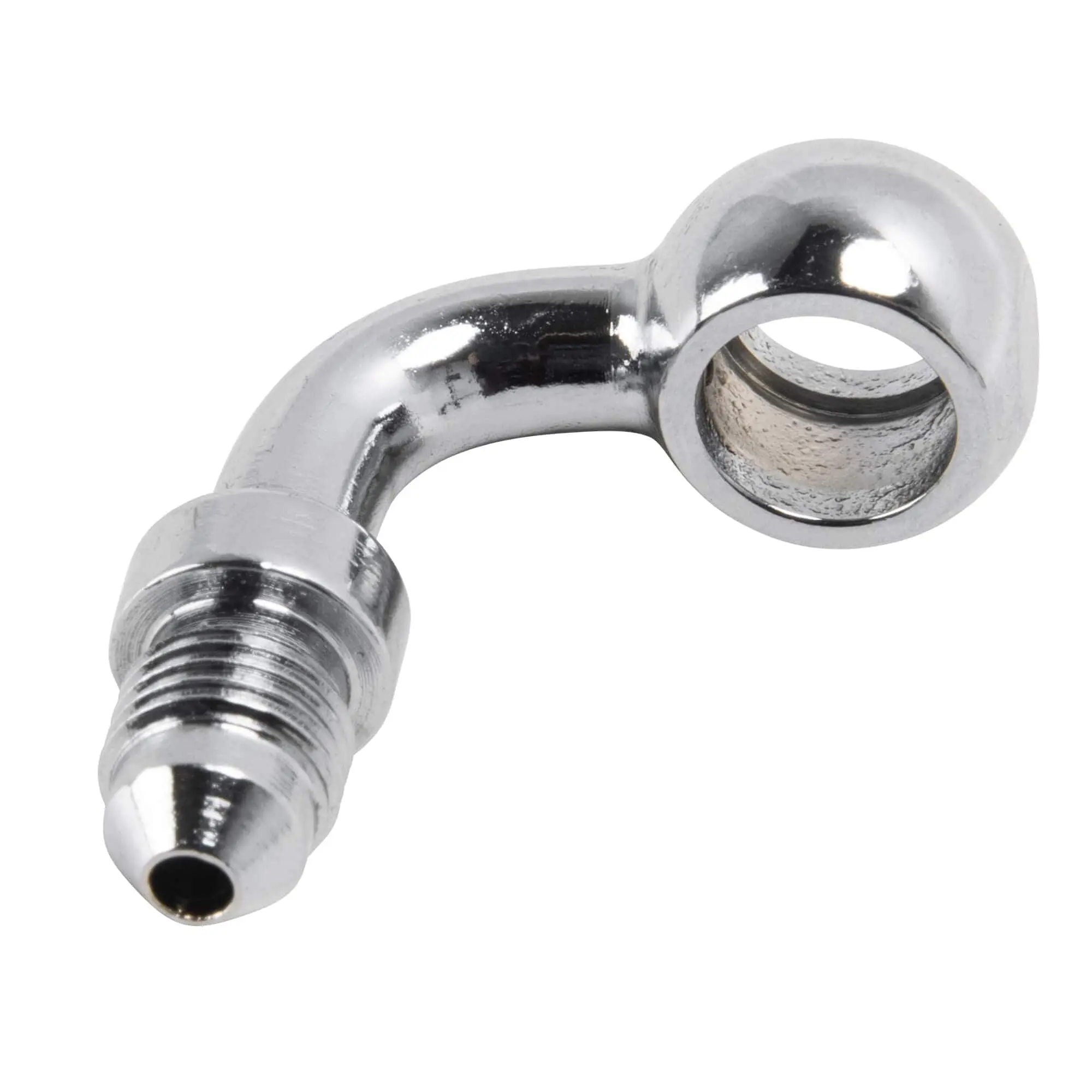 Goodridge 90 Degree 3/8 Inch/10mm Banjo Fitting - Chrome - Image 4
