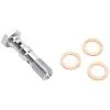 Goodridge 3/8-24 Inch Double Banjo Bolt - Chrome
