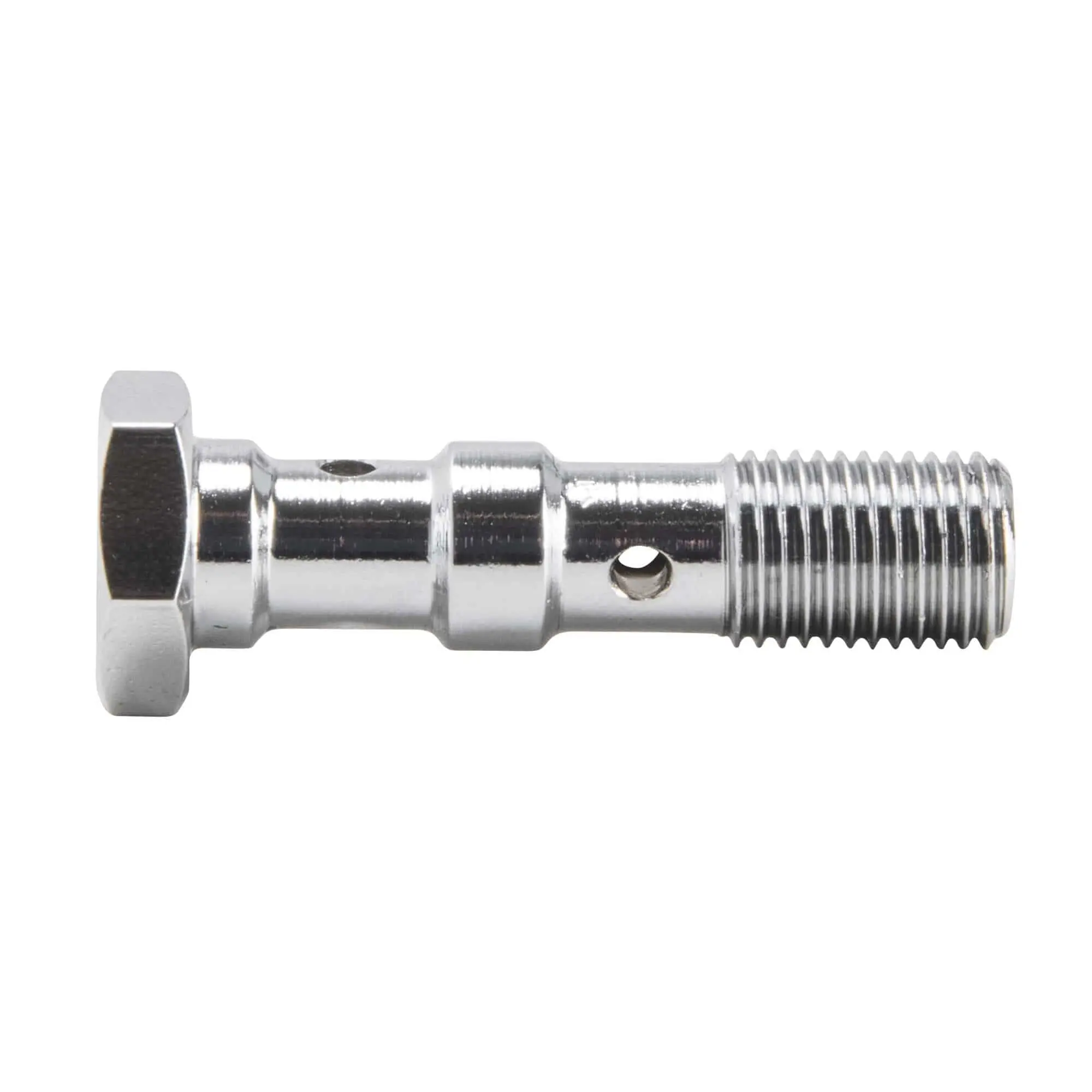Goodridge 3/8-24 Inch Double Banjo Bolt - Chrome - Image 4
