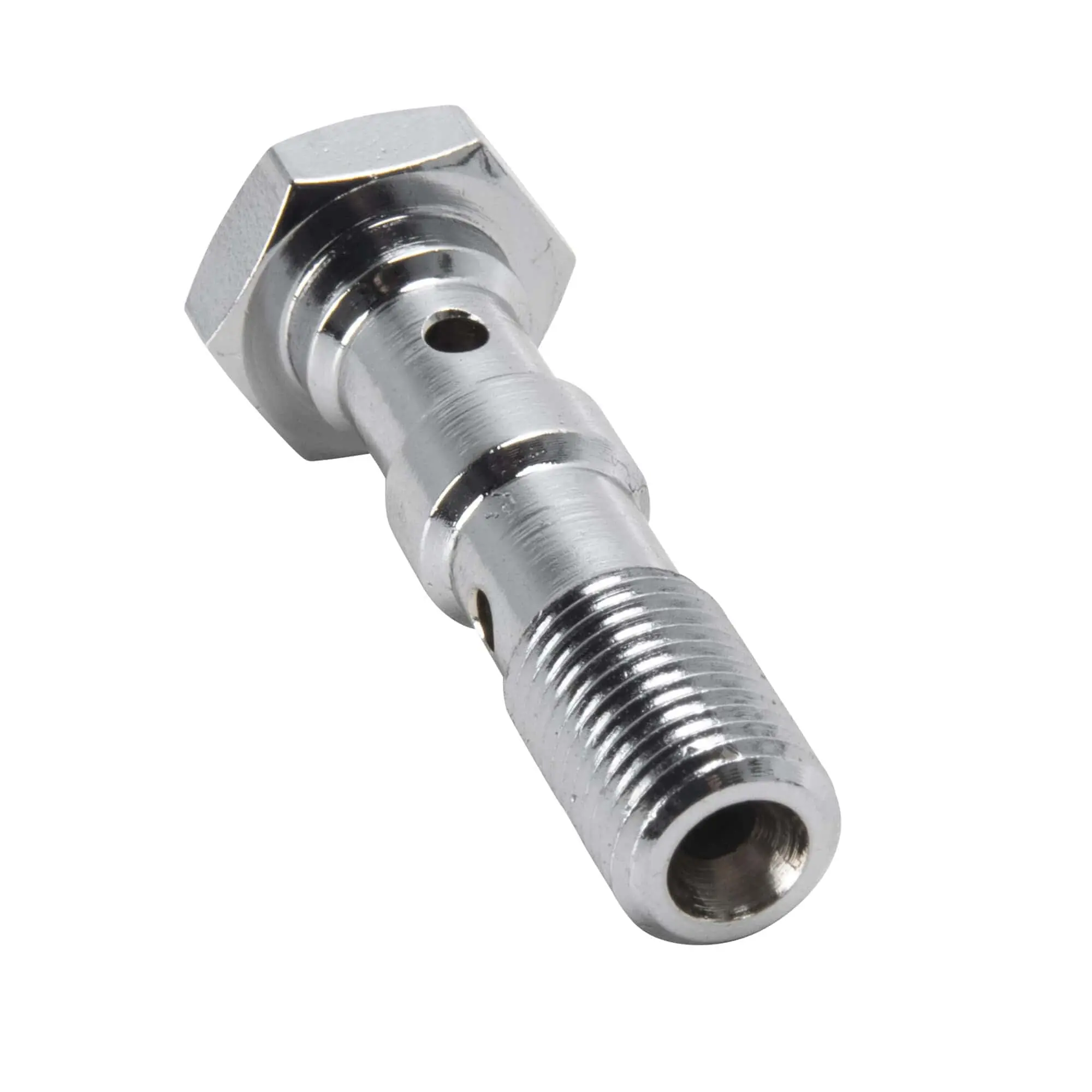 Goodridge 3/8-24 Inch Double Banjo Bolt - Chrome - Image 5