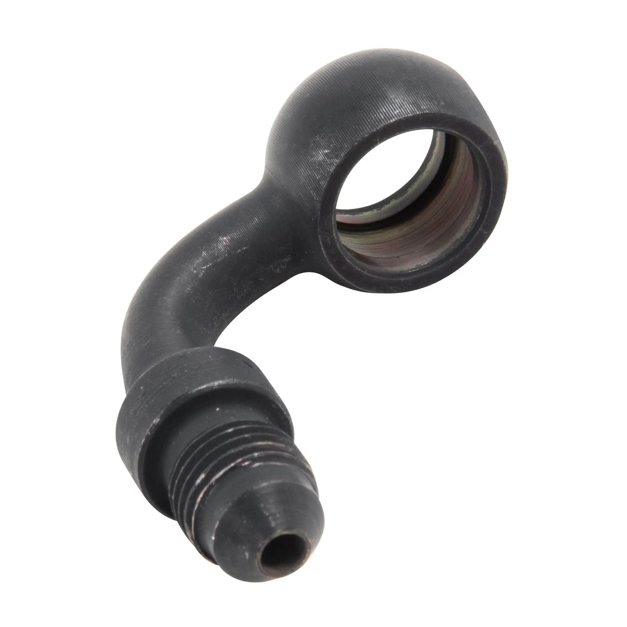 Goodridge 90 Degree 7/16 Inch Banjo Fitting - Ebony - Image 4