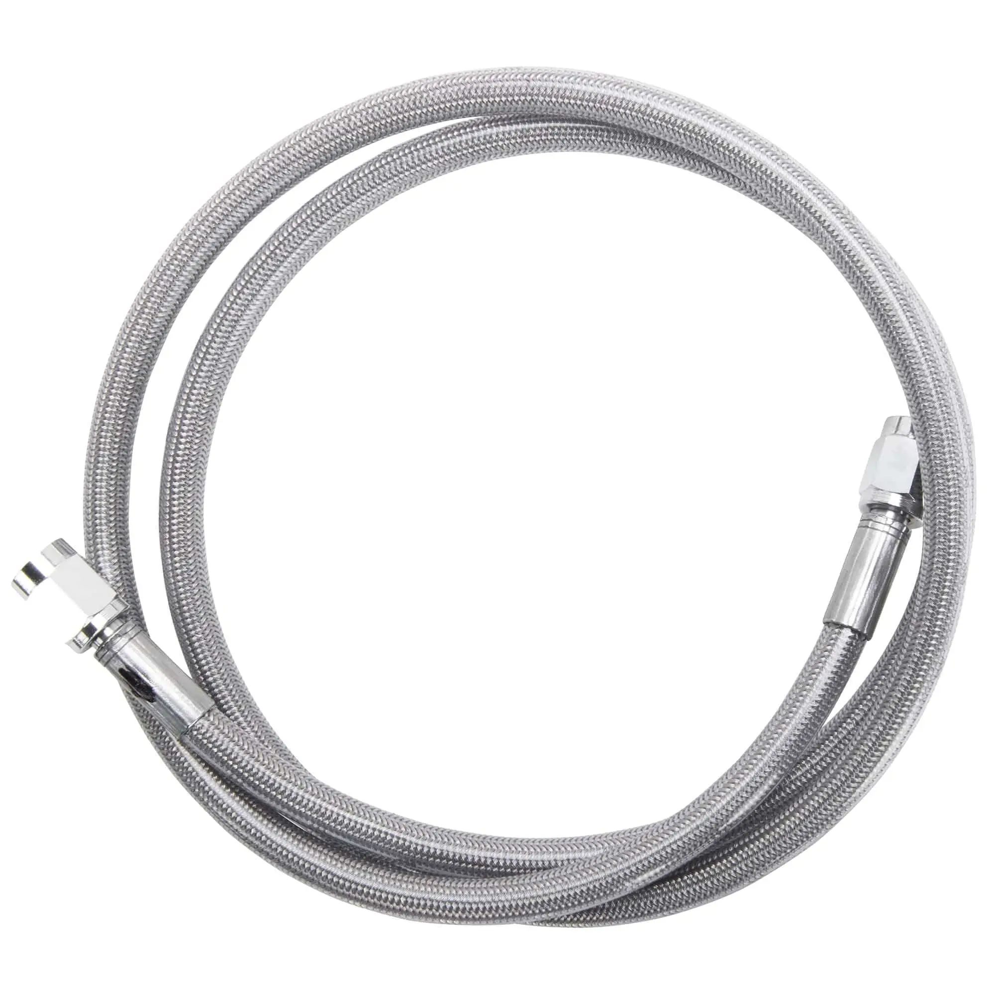 Goodridge Universal Braided Stainless Brake Line - 21" - Clear Coated