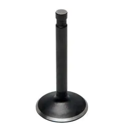 Kibblewhite Precision Machining Black Diamond Stainless Steel Exhaust Valve - STD - 1936-47 Harley-Davidson Knucklehead