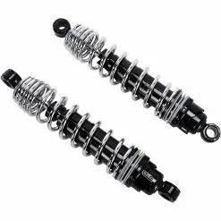 Progressive Suspension 412 Cruise Series Shocks - Chrome - 12.5 Inch 1986-2020 Harley-Davidson Sportsters