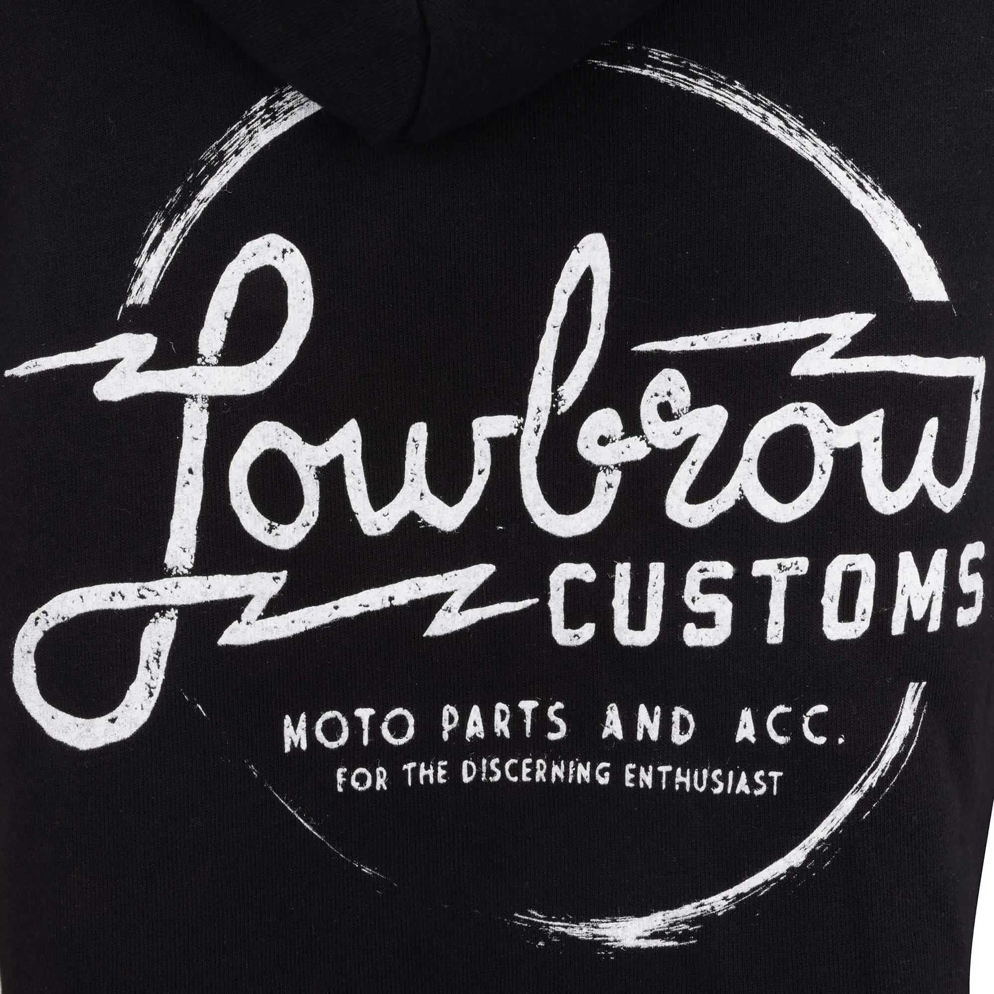 Lowbrow Customs Parts And Accessories Womens Cropped Hooded Sweatshirt - Image 2
