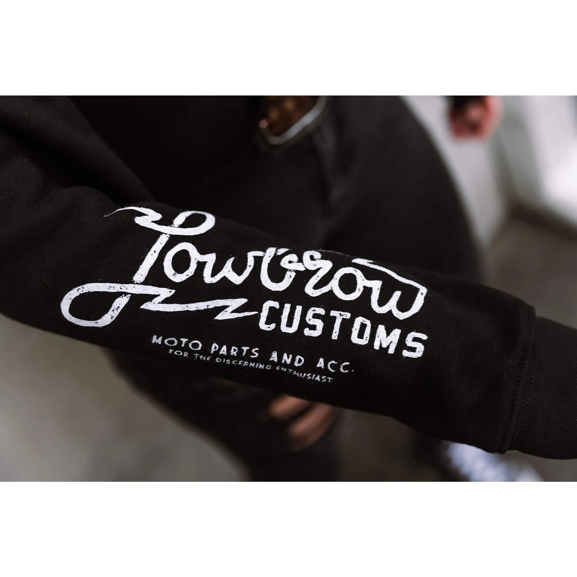 Lowbrow Customs Parts And Accessories Womens Cropped Hooded Sweatshirt - Image 11