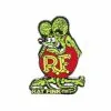 Mooneyes Rat Fink Lapel Pin - Green