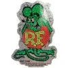 Mooneyes Rat Fink Metalflake Decal