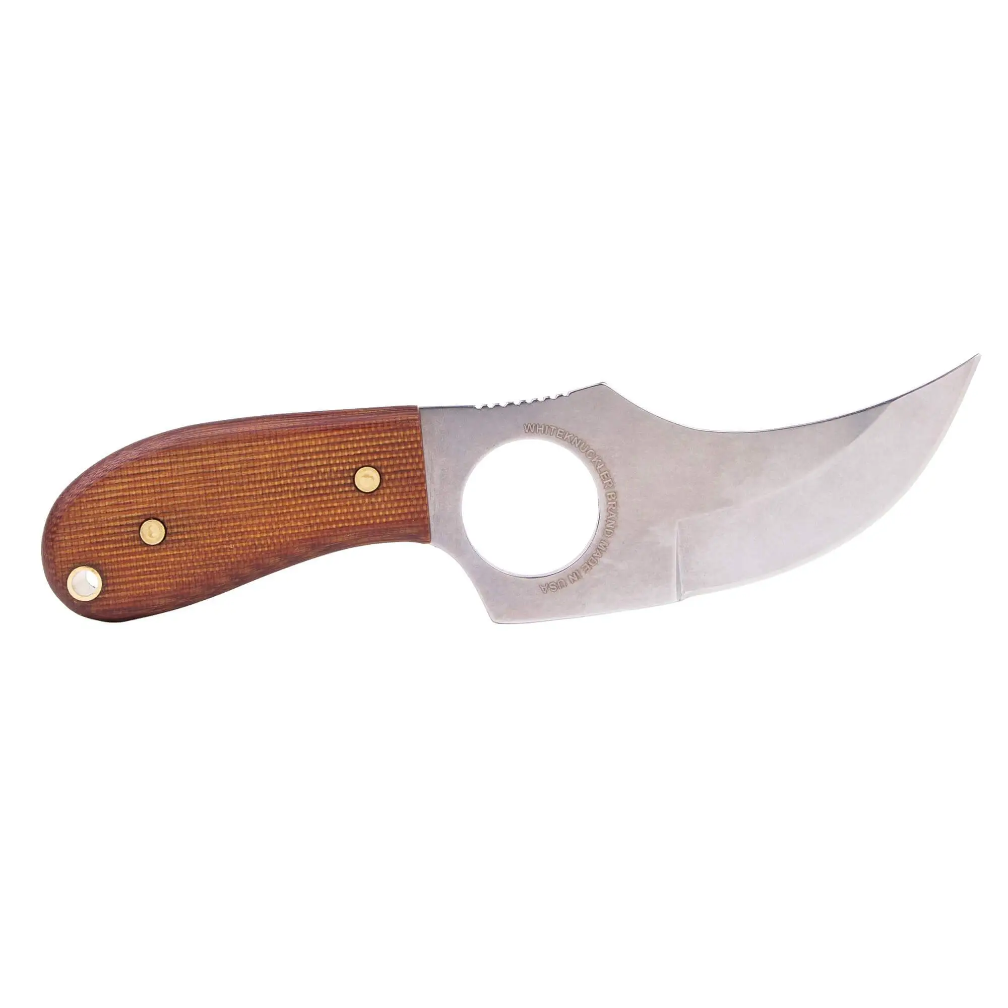 Whiteknuckler Brand Royal Honey Convertible III Knife - Right Hand - Black Sheath - Image 2