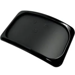 DRAG Specialties Small Radius Laydown 3 Bolt Style License Plate Mount Assembly - Gloss Black