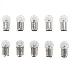 DRAG Specialties 1157 Style Mini Replacement 12V Dual Filament Bulb - 10 Pack