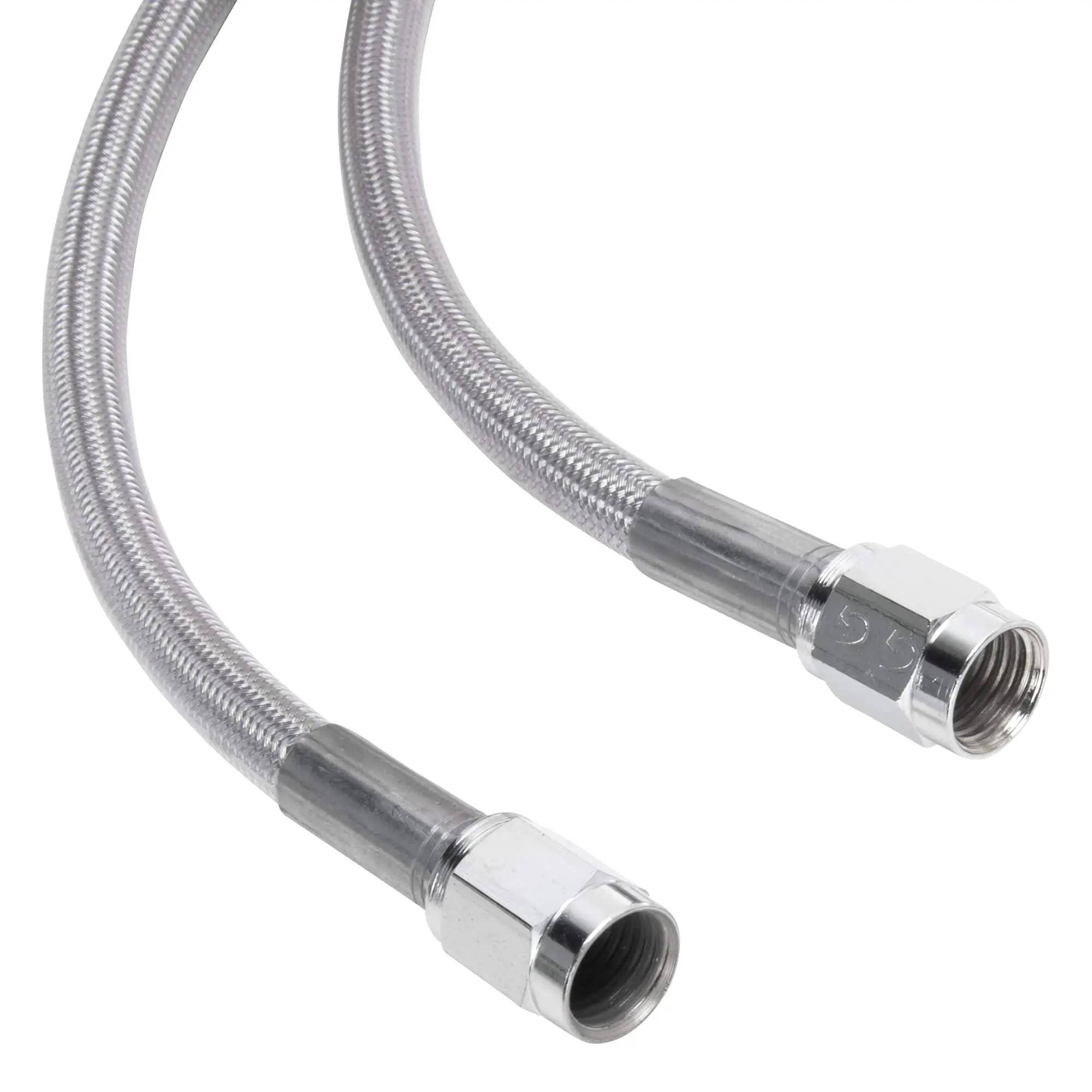 Goodridge Universal Braided Stainless Brake Line - 14" - Clear Coated - Image 5
