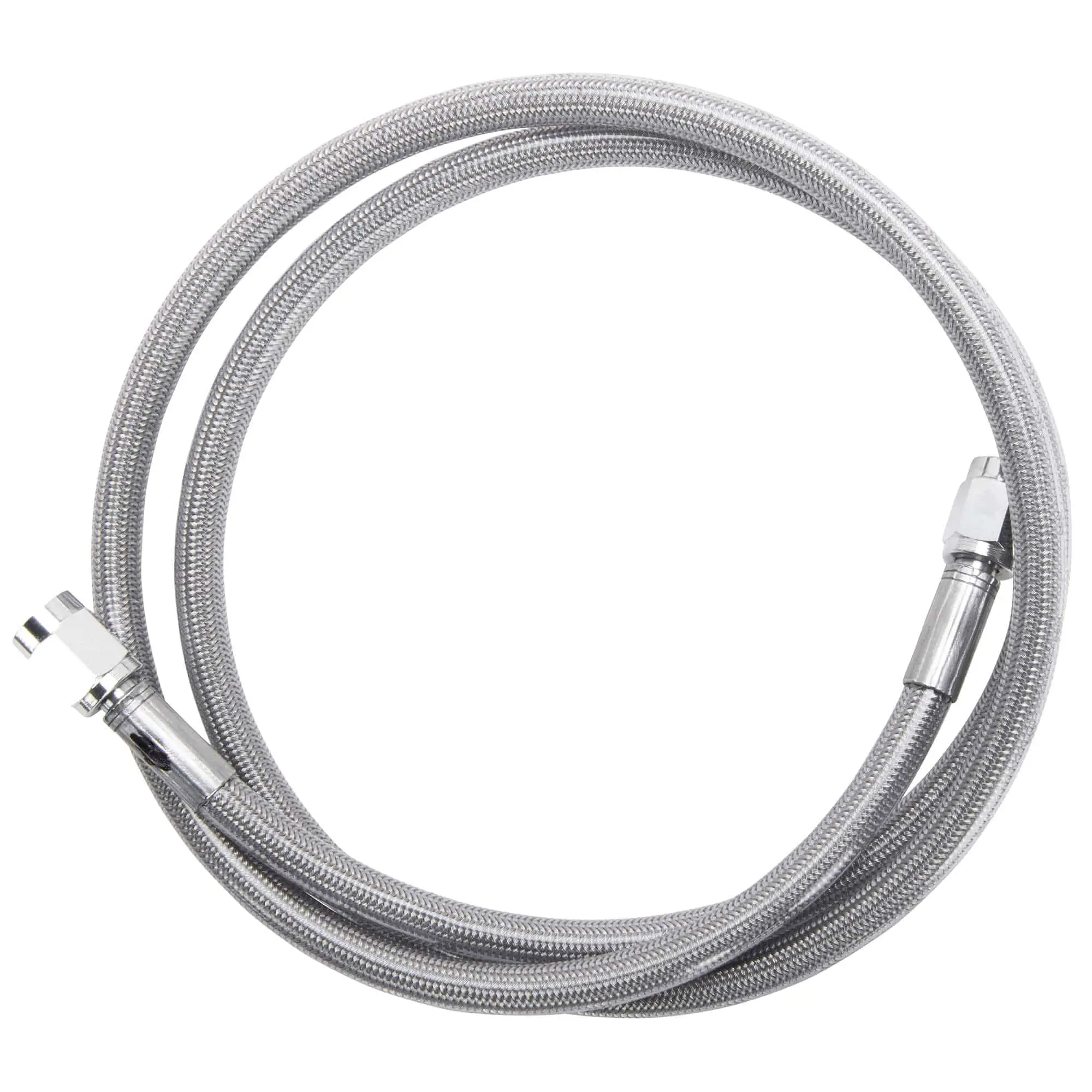 Goodridge Universal Braided Stainless Brake Line - 17" - Clear Coated