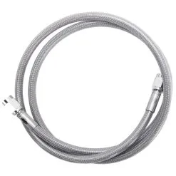 Goodridge Universal Braided Stainless Brake Line - 19" - Clear Coated