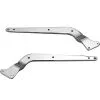 DRAG Specialties Chrome Rear Fender Strut Set - 1986-99 Harley-Davidson FXST/FLST
