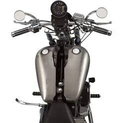 DRAG Specialties Fat Bob Style Gas Tanks - 1984-99 Harley-Davidson FXST/FLST 1985-86 FX/FXWG - 5 Gallon